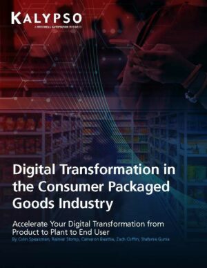 Digital Transformation in CPG e Book Page 01