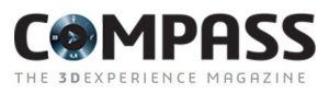Compass The 3Dexperience Magazine Logo