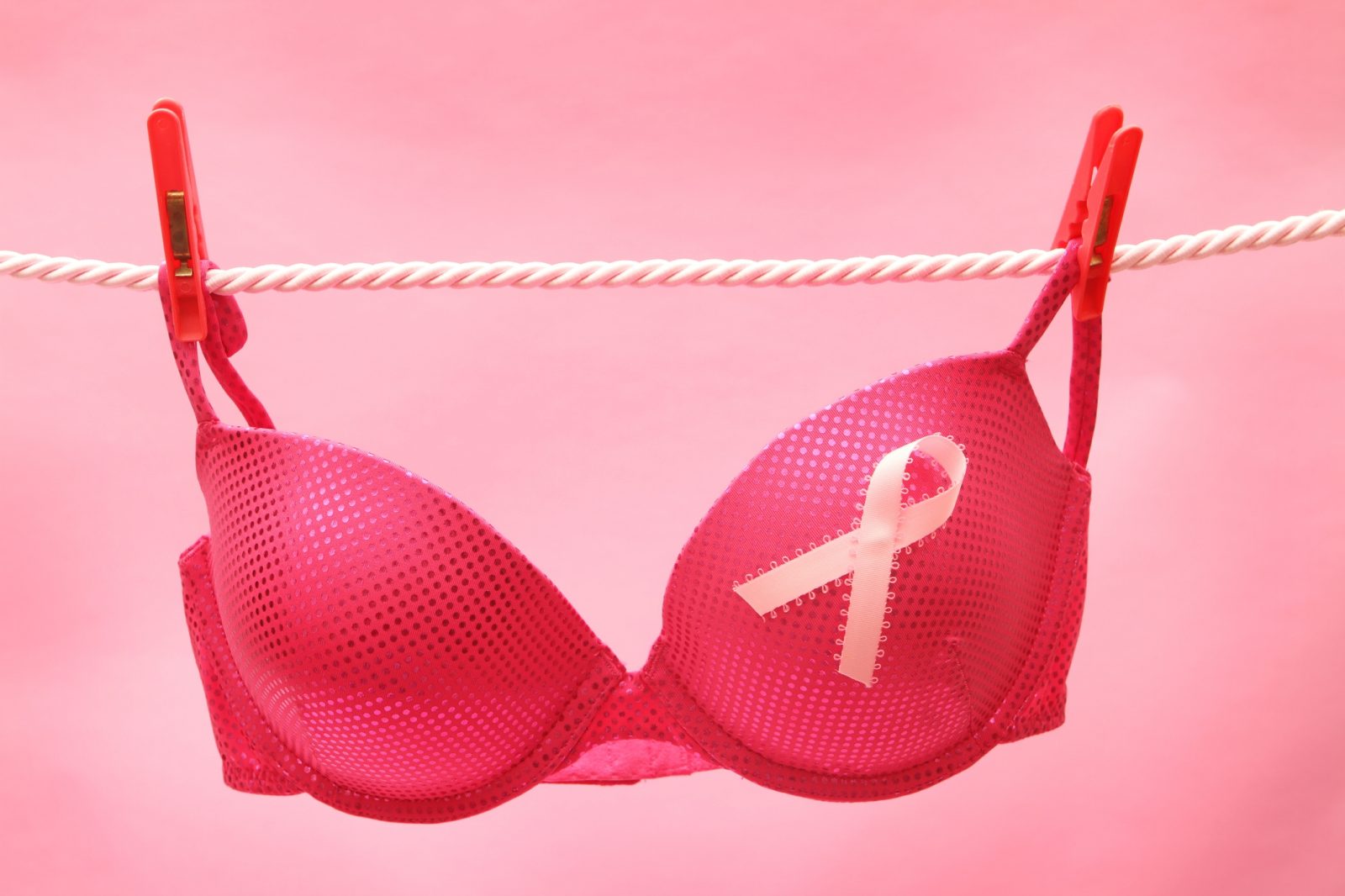 Background image: Breast Cancer Awareness_Pink Bra