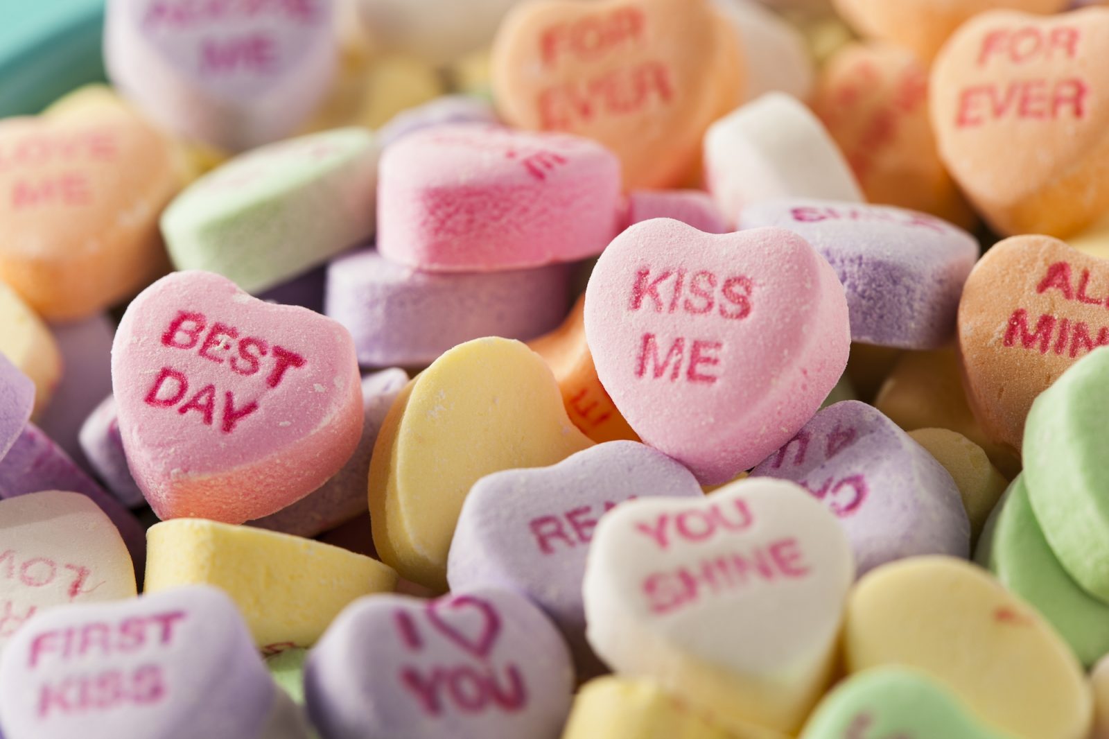Background image: Consumer Shout Out_Candy Hearts